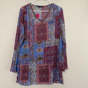 Mechant Beaded Neck Blouse